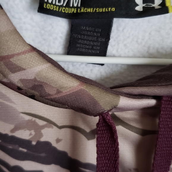 Under armour fleece hoodie/sweatshirt - Picture 3 of 4